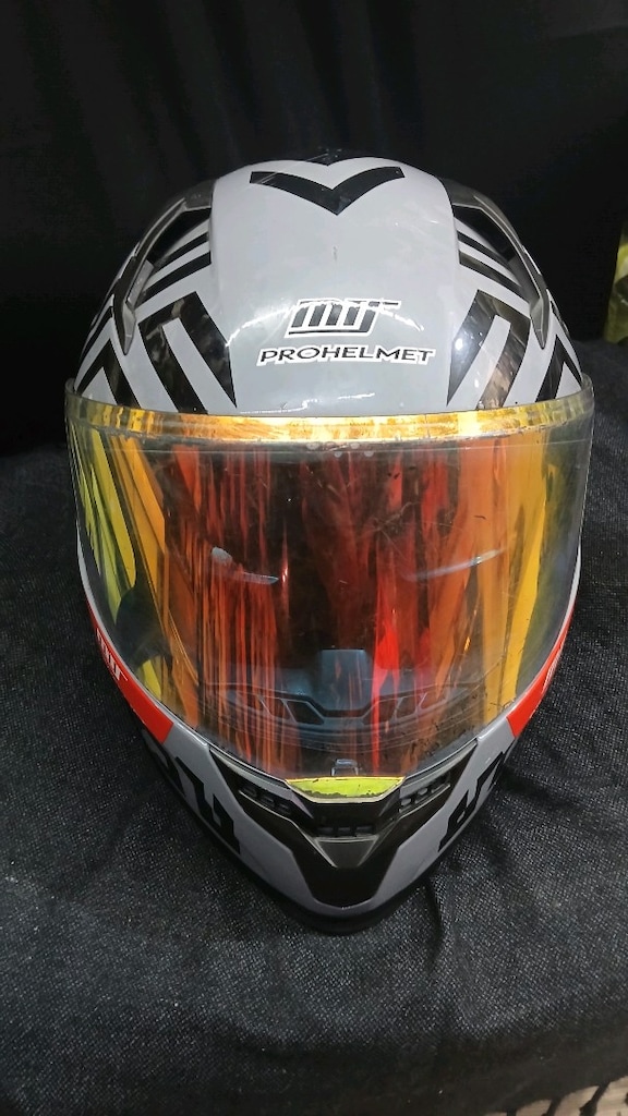 MTS / MTR Prohelmet tam kapalı (full-face) bir motosiklet KASKI - 4
