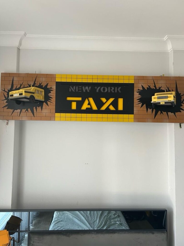 kafe veya çocuk odası duvar için tasarım panosu - 4