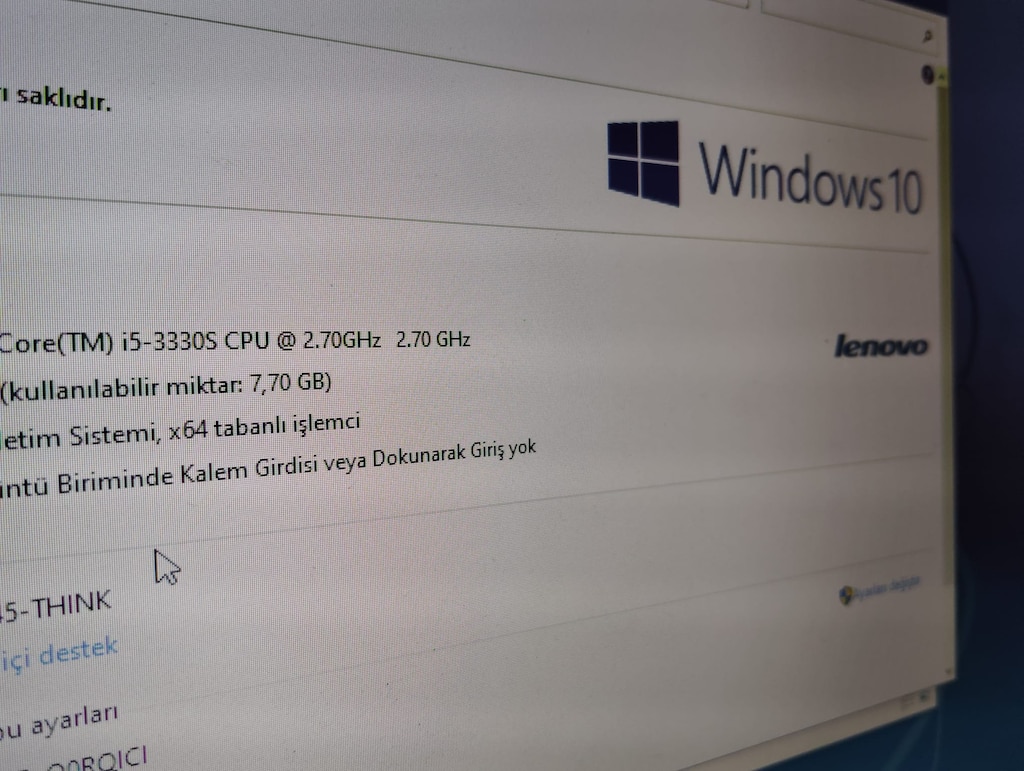 i5 3330S | 8GB RAM | 500GB HDD | 20'' Monitör FUL BİLGİSAYARr - 6