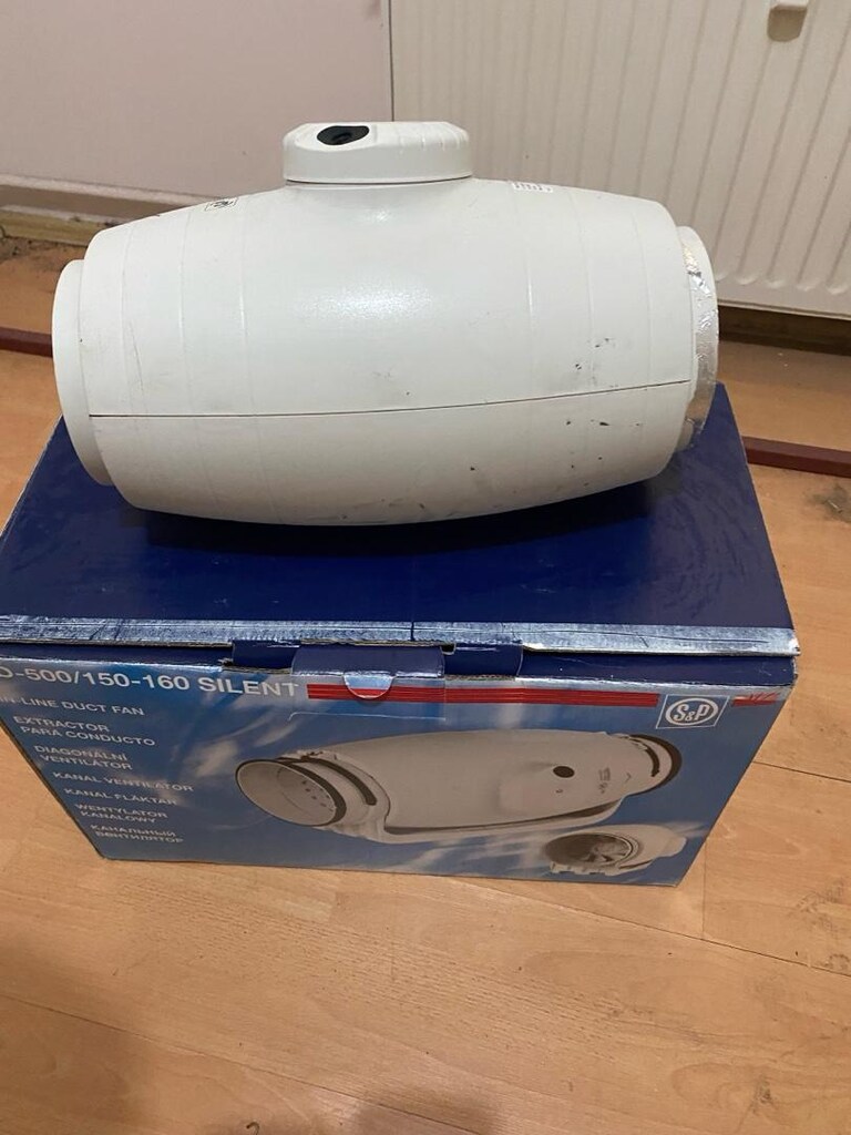 SOLER PALAU. TD-500/150 Silent Sessiz Yuvarlak Kanal Tipi Fan - 4