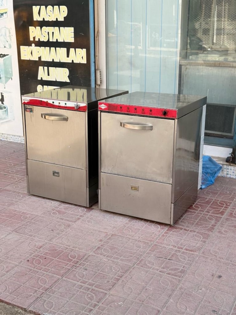 sanayi tipi bulaşık makinesi endüstriyel bulaşık makinası 500 lük bula - 8