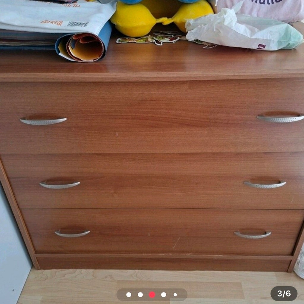 5 Kapaklı gardop çift komidin bi şifonyer - 2