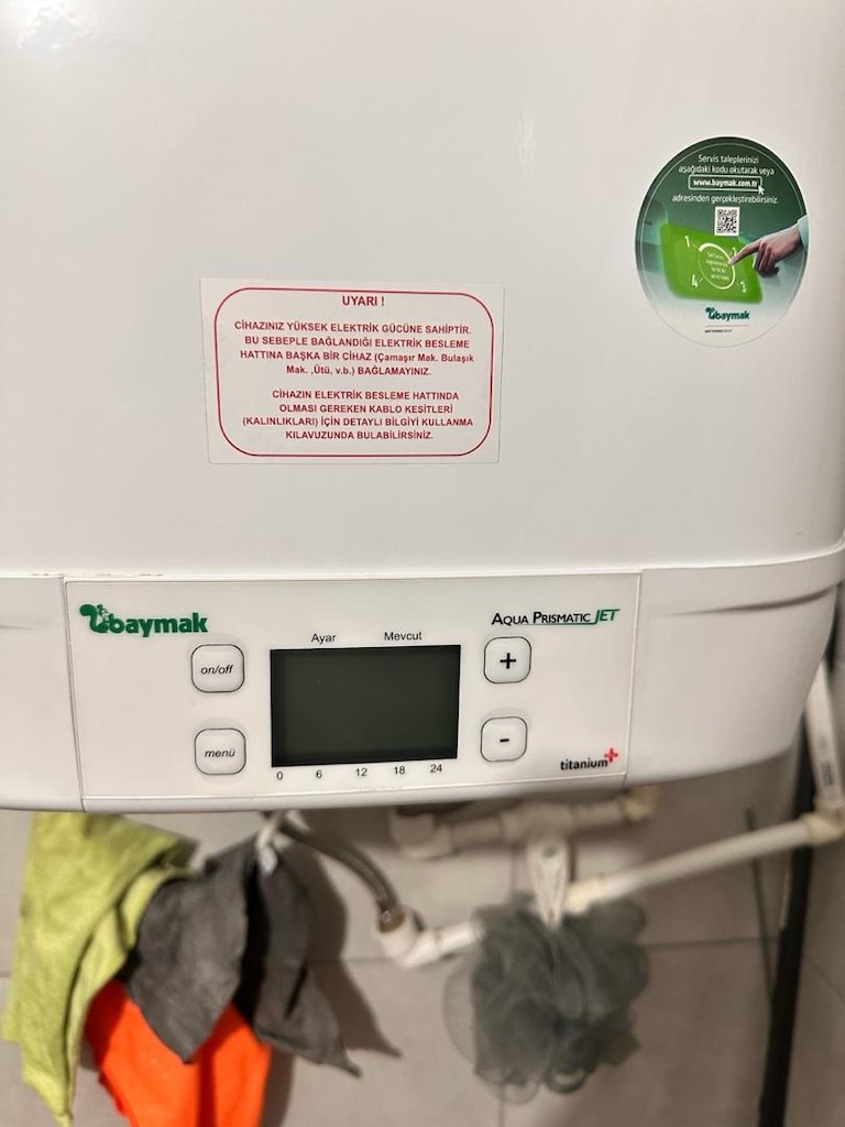 Baymak aqua prizmatik jet 65lt termosifon - 2