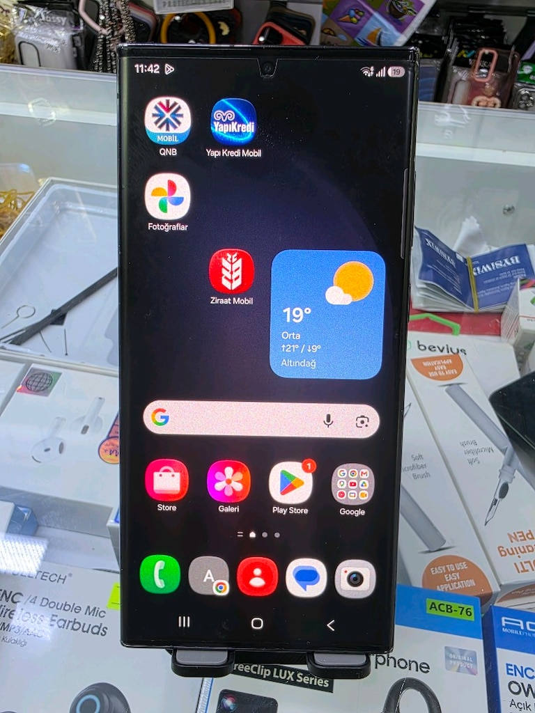 s23 Ultra 12 GB RAM 512 GB hafıza cihaz hatasız değişensiz - 2