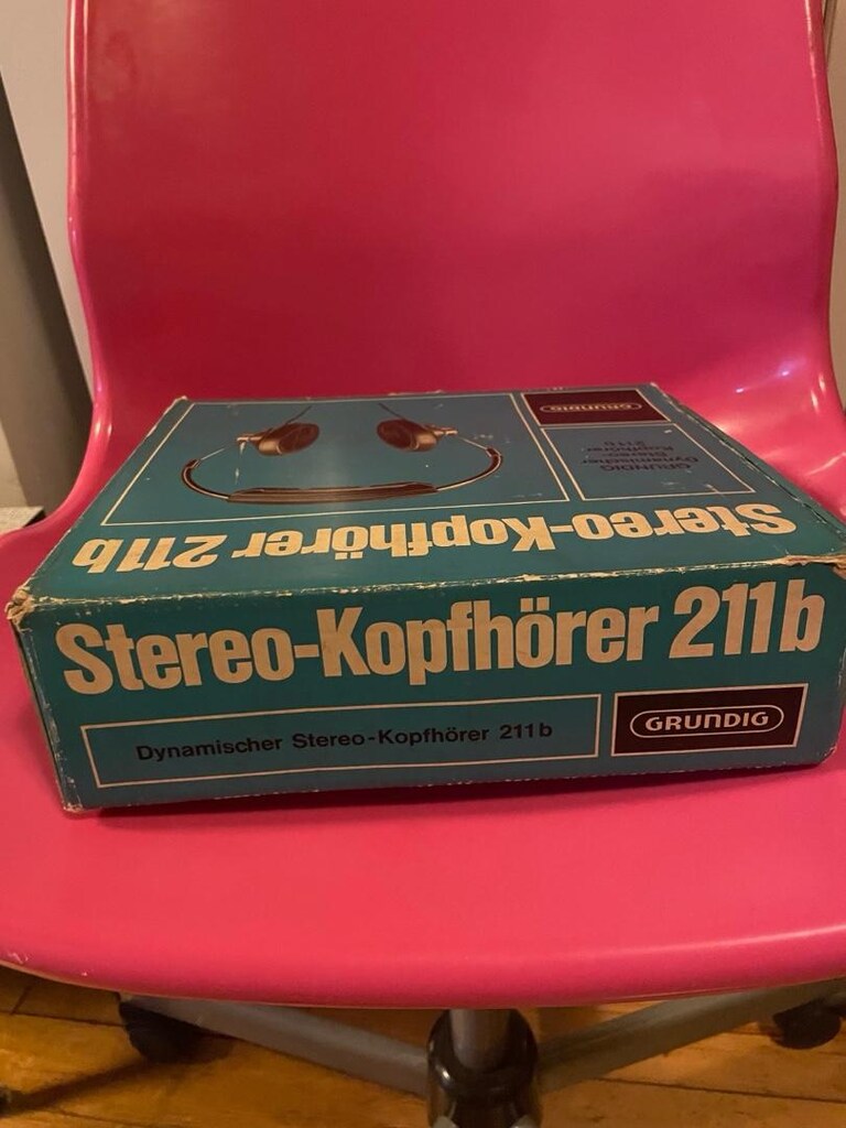 1970 ‘ ler Grundıg kulaklık vintage retro - 7