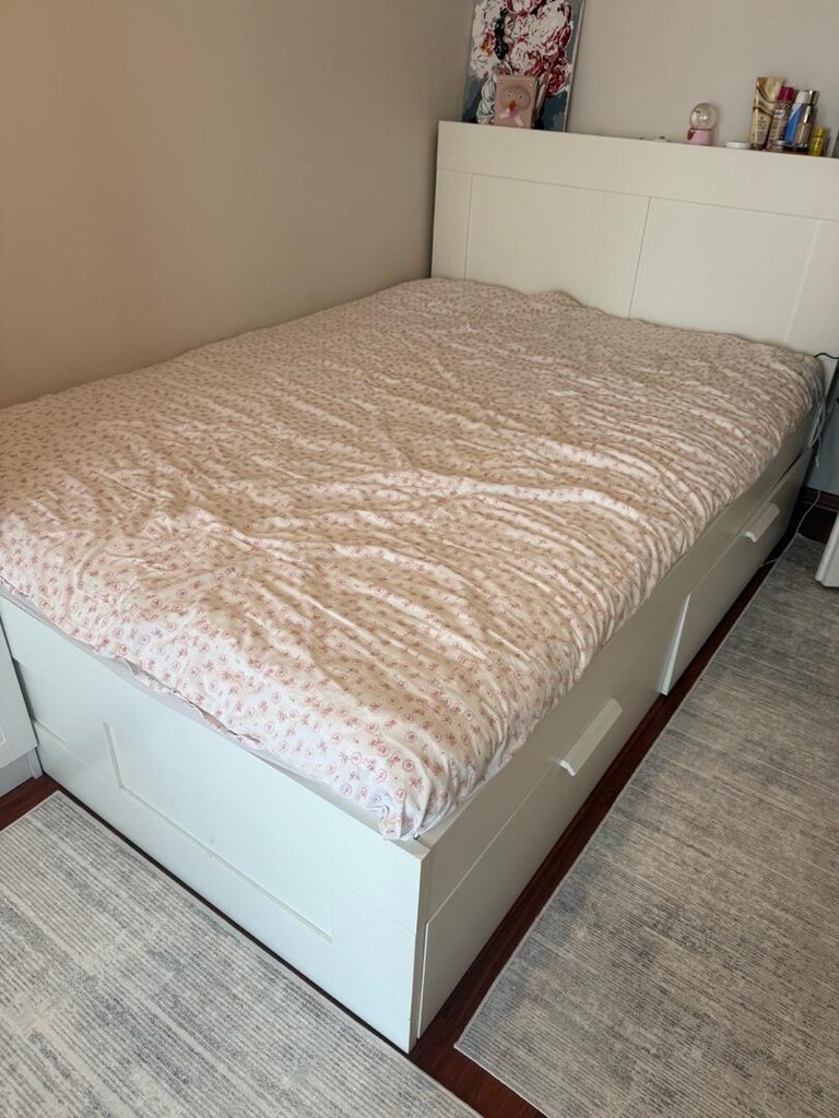 IKEA BRİMNES BAZA BAŞLIK YATAK 140*200 - 5