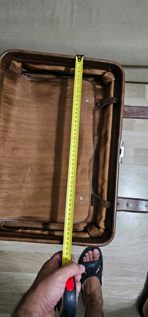 Antika %100 deri Seyahat Çantası - 4