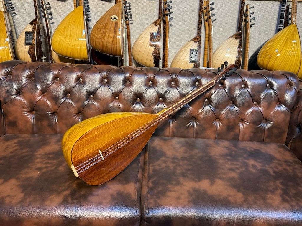 TAM PROFESYONEL 41 TEKNE OYMA DUT AĞACI KISA SAP BAĞLAMA SIFIR SAZ - 4