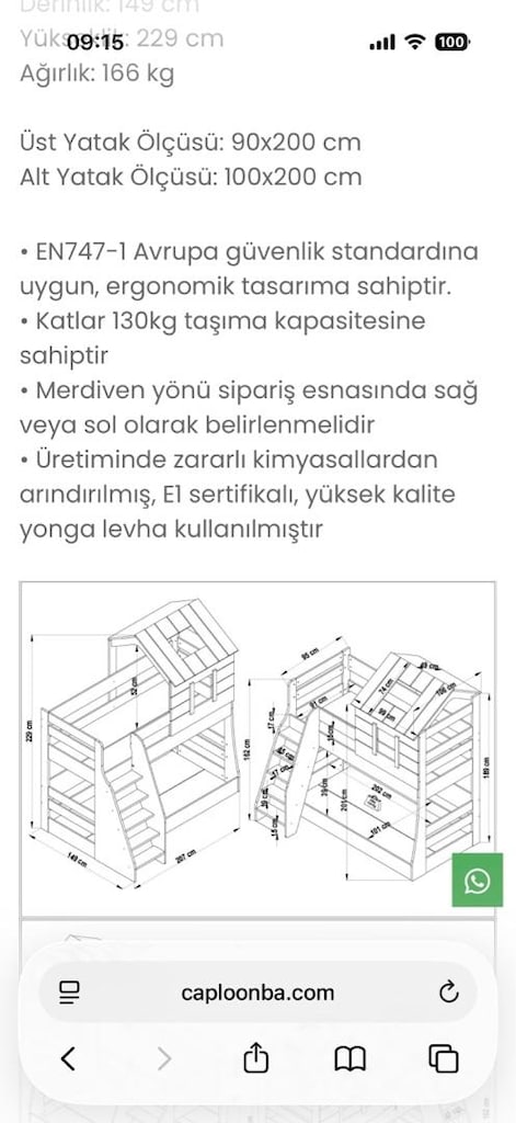 organik malzemeli montessori ranza - 3