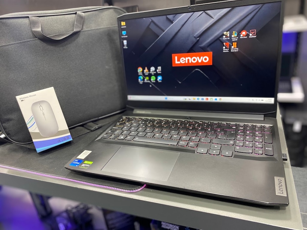 LENOVO İDEAPAD GAMİNG ÇANTA VE KABLOSUZ MOUSE HEDİYE - 5