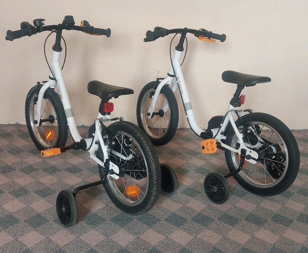 2 ADET 14 JANT BTWIN ÇOCUK BISIKLETI - 5