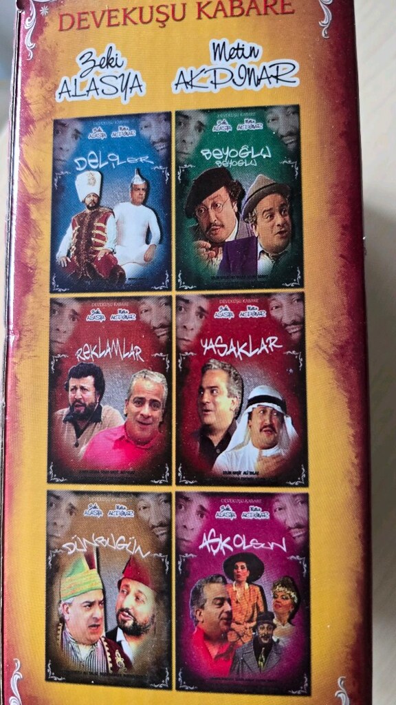 DEVEKUŞU. KABARE. ORJİNAL DVD SET SIFIR - 2