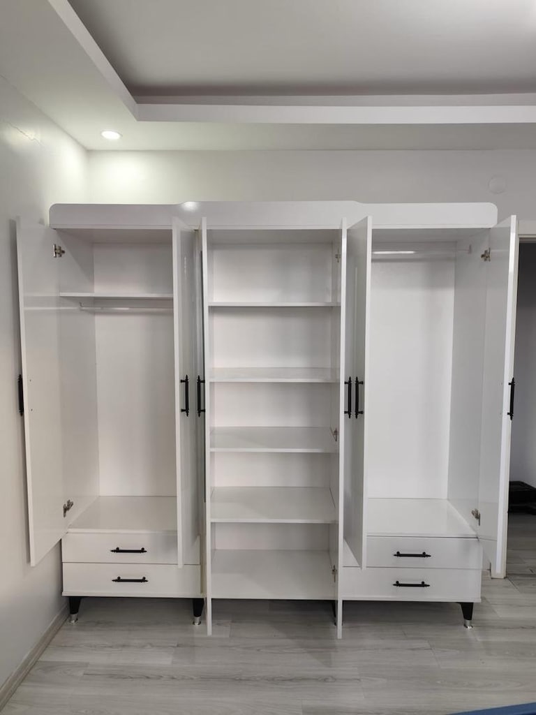 6 KAPAKLI SIFIR ELİNİSE DOLABI 2 3 4 Kapaklı da mevcuttur - 2