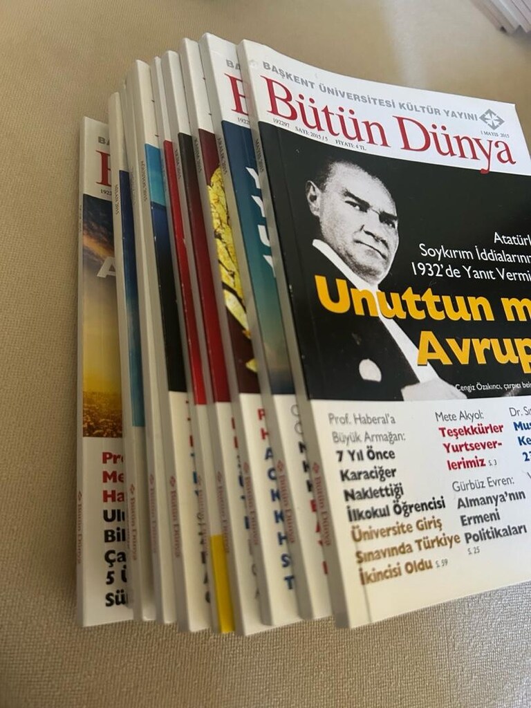 Bütün Dünya Dergi Kolleksiyonu toplu satılıktır detaylar açıklamada - 8