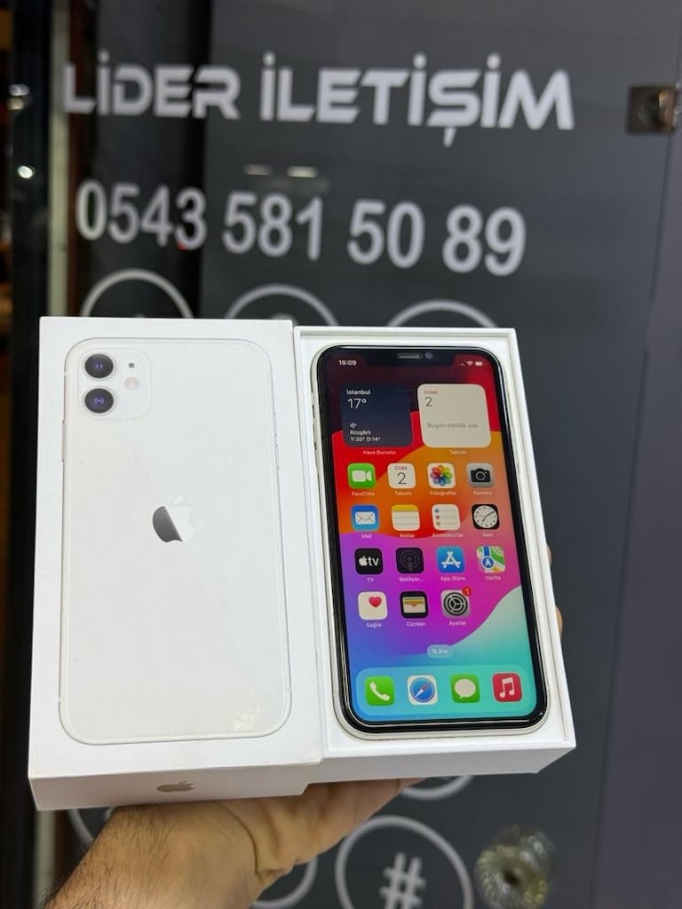 APPLE 11 64 GB HAFIZA PİL 83 KUTU FATURA MEVCUT TERTEMİZ - 3