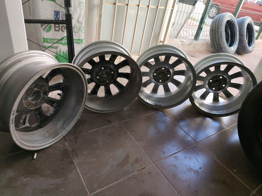 Linea Urban ORJİNAL çelik jant 15inç 4X100cm işlemsiz Tamir tertemiz - 6