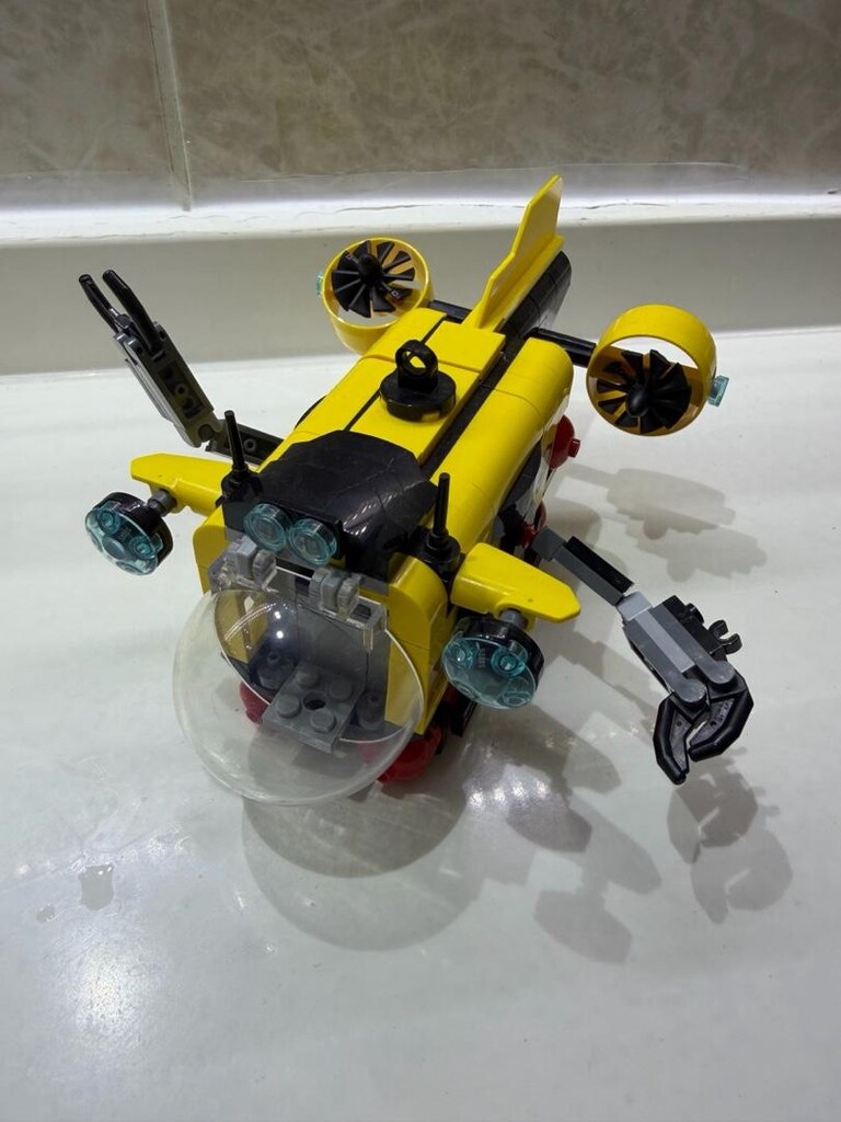 lego city helikopter, itfaiye kamyonu, denizaltı karışımı lego 60462 - 8