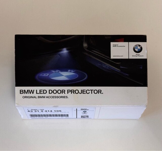 ORİJİNAL BMW LED Kapı Projektörü|OEM 63312414105| Sıfır |4 Logo