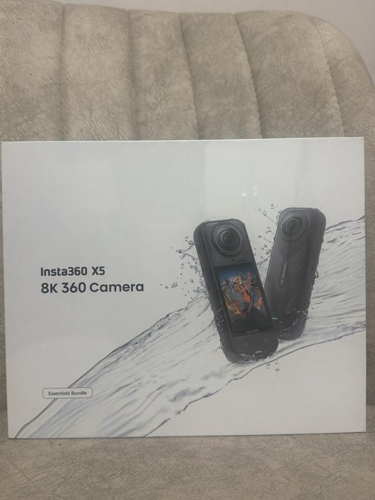 Insta360 X5 8K 360° Kamera Essentials Bundle – Sıfır, Kutulu - 4