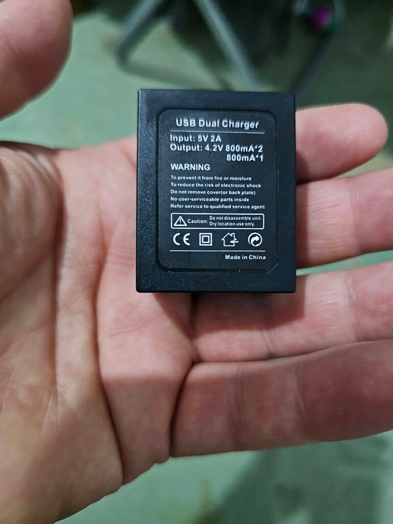 GoPro Hero 3/3+ Uyumlu Çift Batarya Şarj Aleti - 3