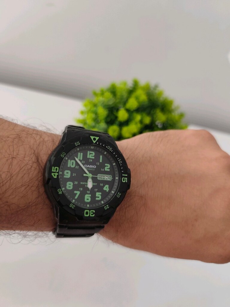Orjinal Casio MRW-200H Yeşil - 6