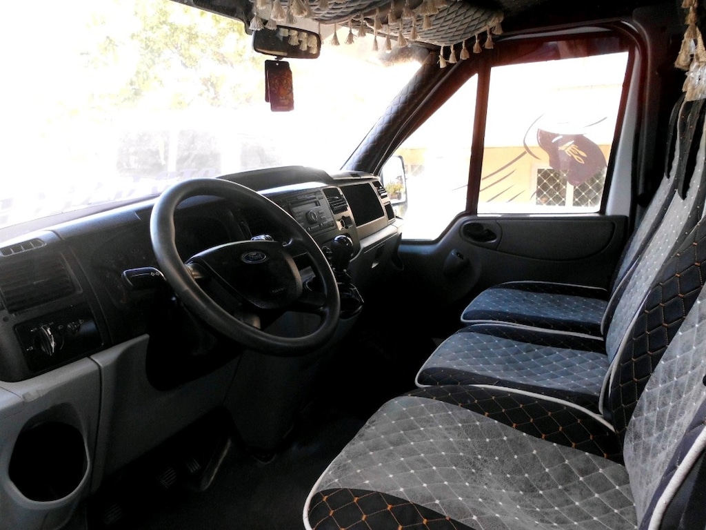 2008 FORD TRANSİT 350L TEK TEKER JUMBO KAMYONET RUHSATLI MASRAFSIZ - 6