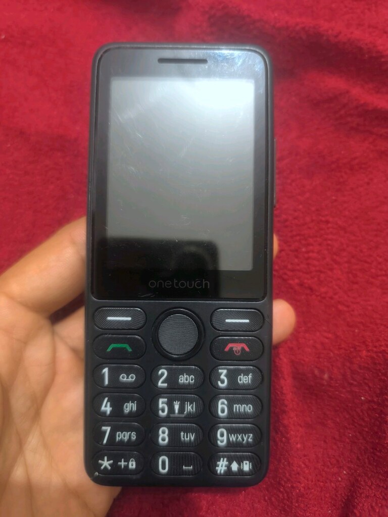 TCL one touch 4022s büyük ekranlı büyük tuşlu çift hatlı telefon - 7