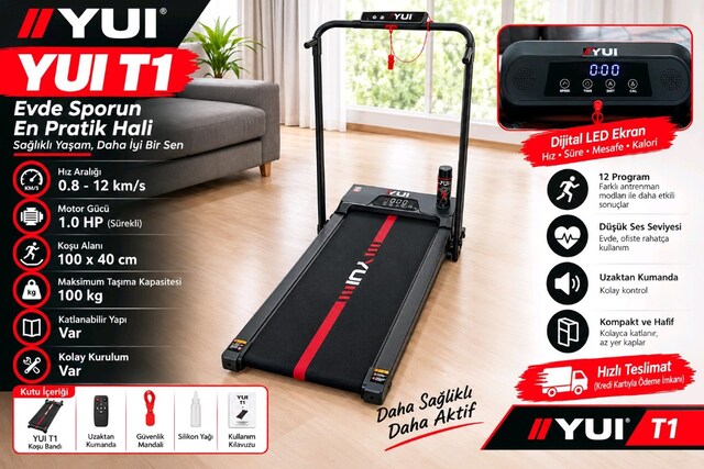 YUİ MARKA YÜRÜME BANDI TEMİZ