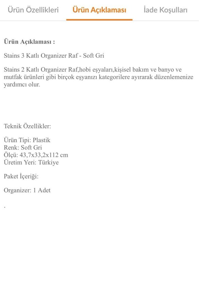 Madame Coco dolap düzenleyici organizer mutfak dolabı - 2