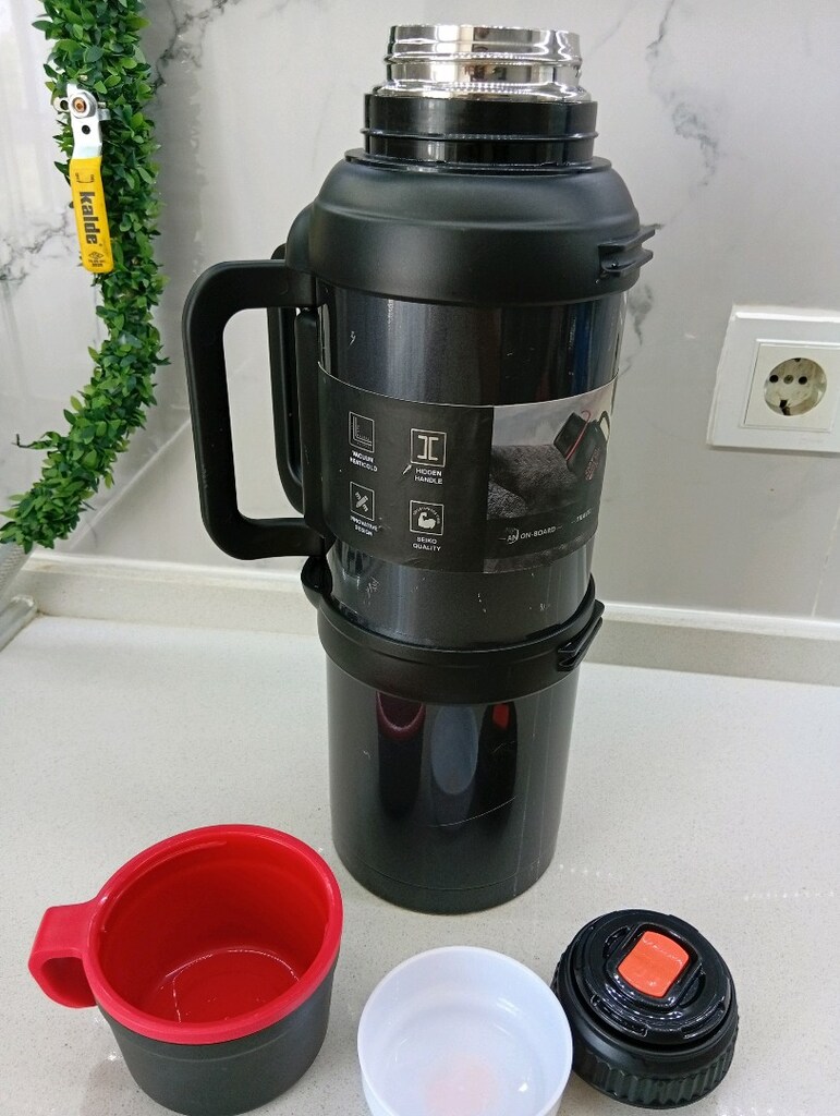 çay termusu 4 litre çok büyük - 7