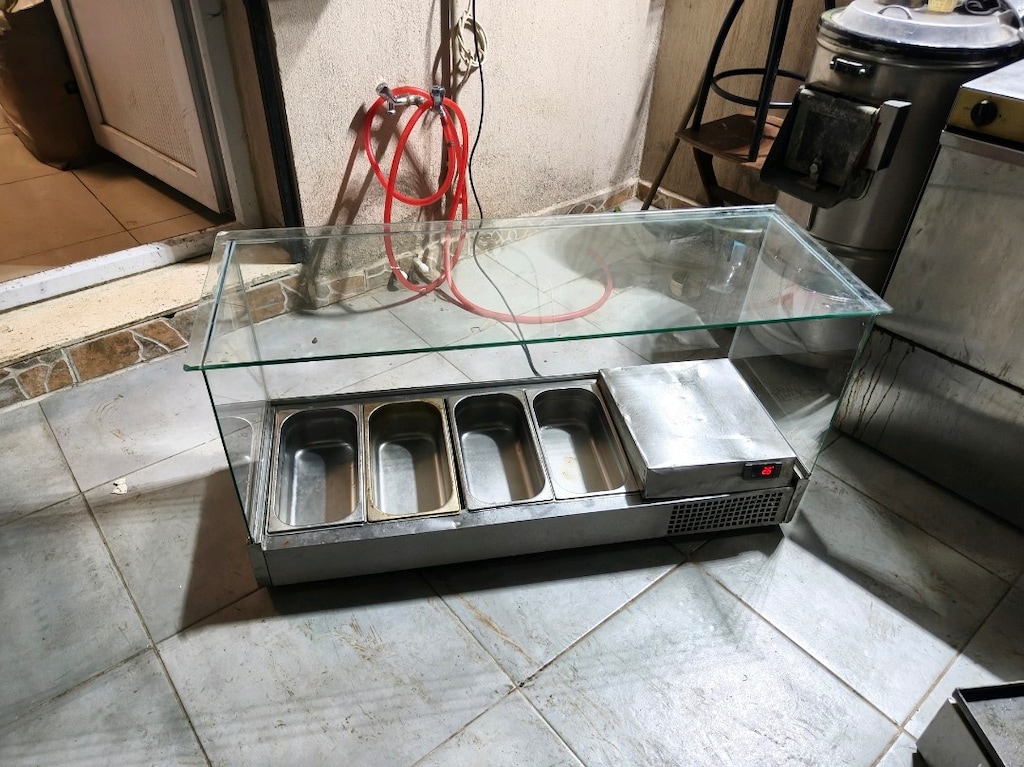 set üstü salat bar dolabı - 12