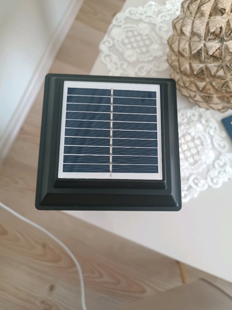 Güneş Enerjili Solar Bahçe ve Dış Mekan Aydınlatma Lambası (Temiz) - 3