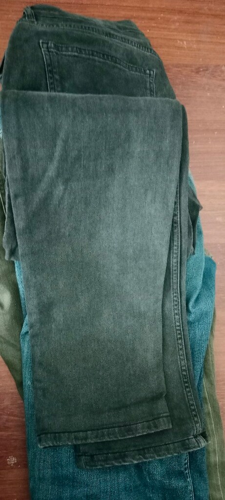Fabrika jeans kot pantolon siyah 31 34 - 5