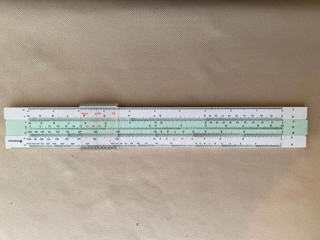 STAEDTLER sürgülü hesap cetvali - 5