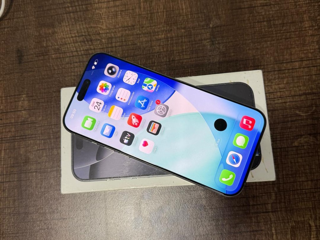 İPHONE 16 PRO MAX 256GB NATUREL TİTANYUM PİL SAĞLIĞI 92 YD - 8