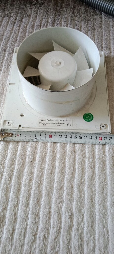 Banyo havalandırma aspıratörü - 3