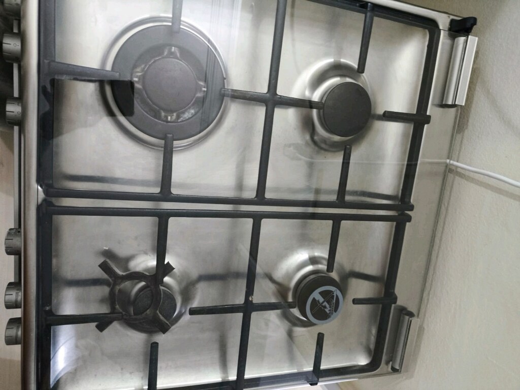 Bosch inox 4 gözlü fırınlı ocak - 4