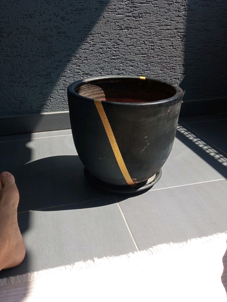 seramik salon ve bahçe saksısı 40'a 40 - 4
