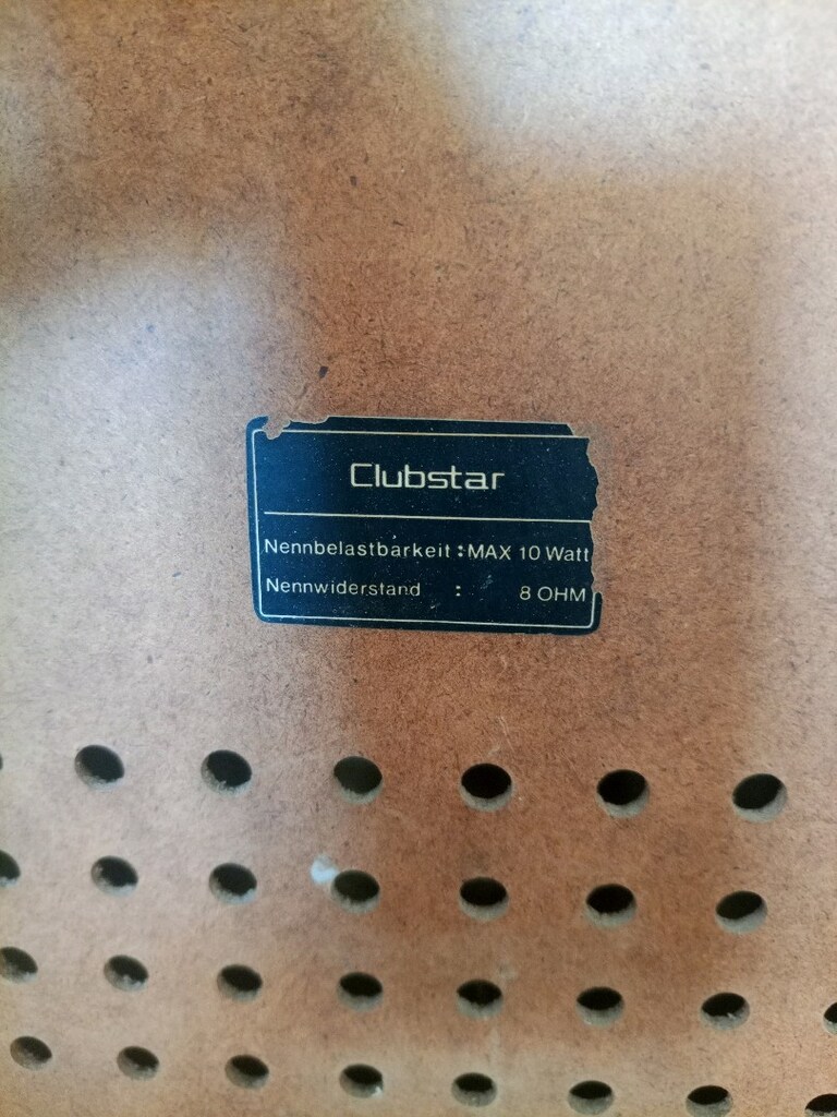 Clubstar Pikap Hoparlörü (Vintage) - 3