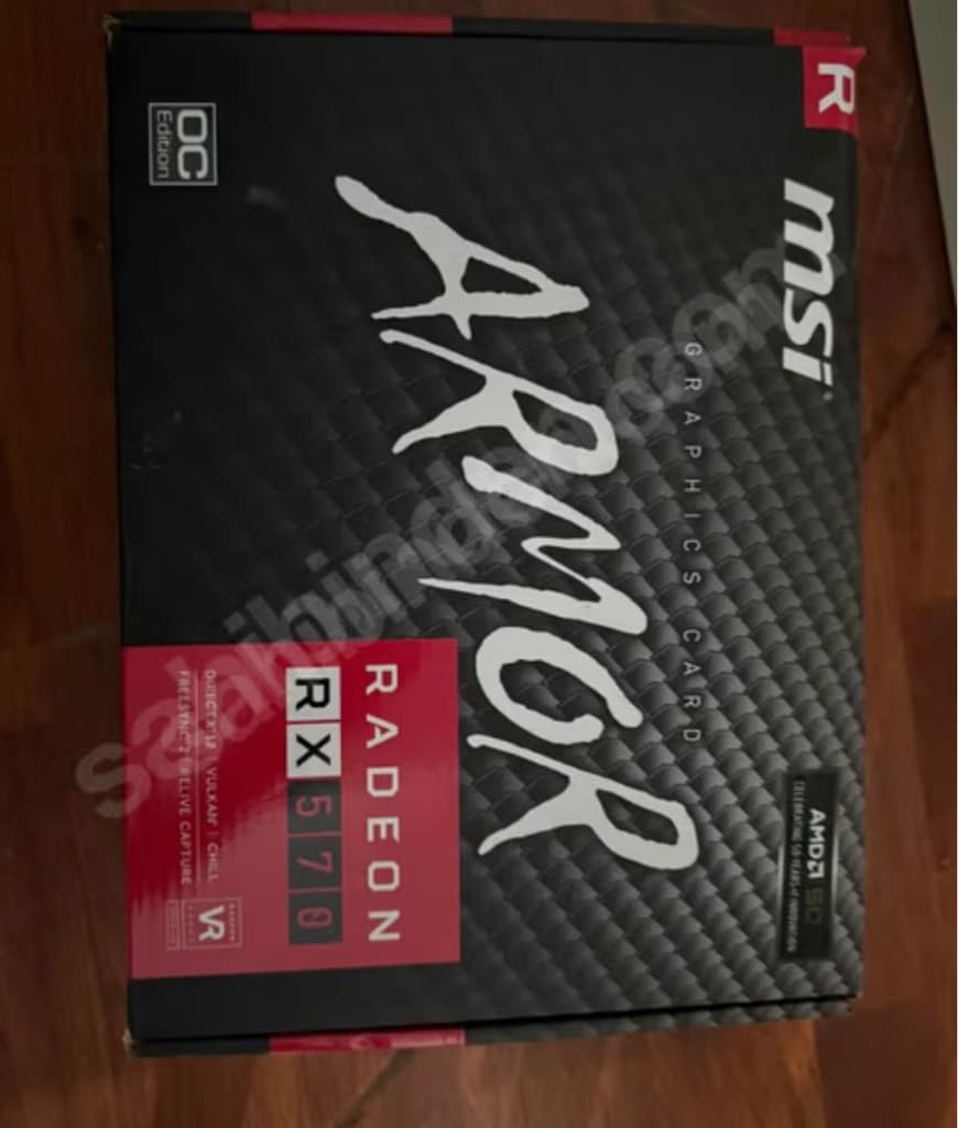 RX570 8Gb Msi Armor Ekran kartı - 2