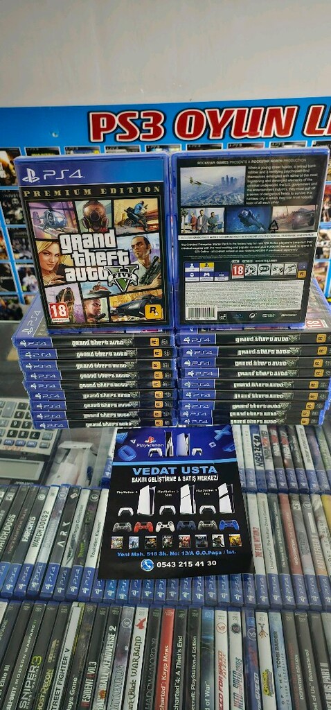 PS4 GTA 5 SIFIR KAPALI PAKET TOPTAN PERAKENDE.GOP.IST - 3