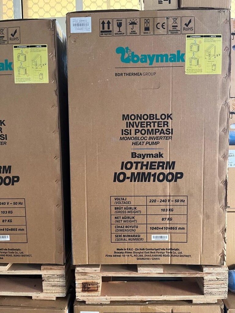 BAYMAK ISI POMPASI <> 10 KW <> SIFIR <> KAPALI KUTUSUNDA - 5
