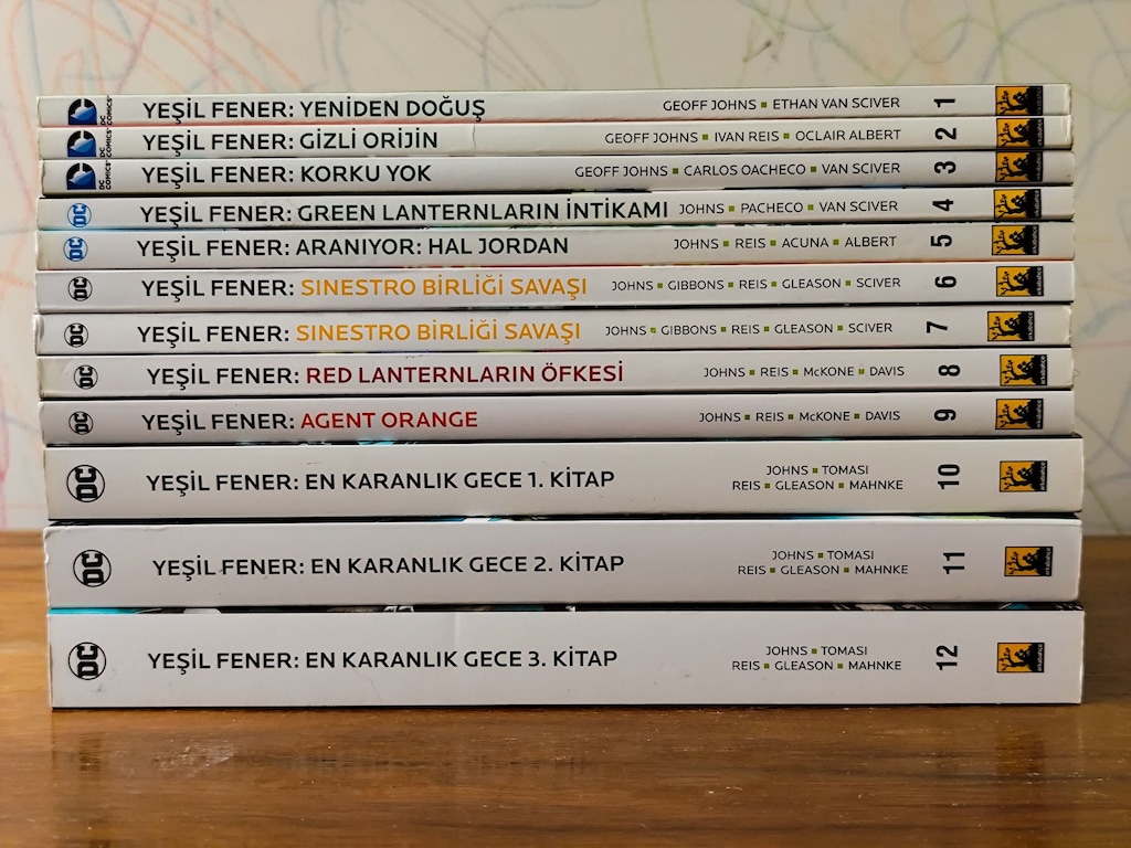 Green Lantern / Yeşil Fener Cilt 1-12 Set Takım - 3