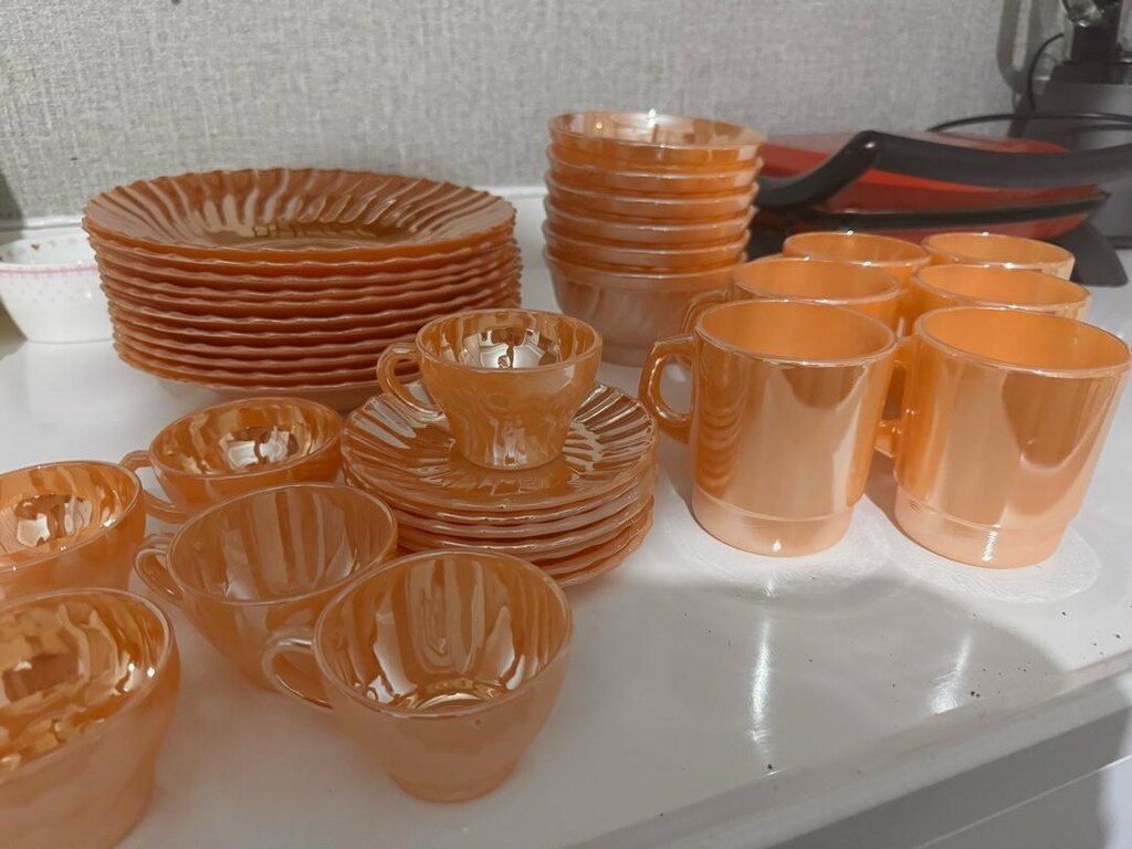 nostalji bardak fincan tabak seti