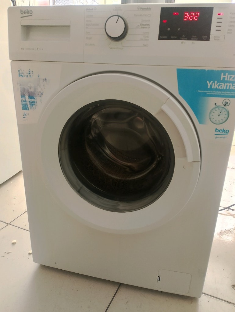 8 kilo a+++ Beko çamaşır makinesi nakliye kurulum dağil sorunsuz - 4