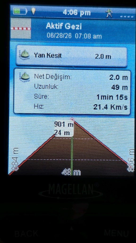 Magellan explorist 110 dağcı, kampçı, balıkçı Gps - 8