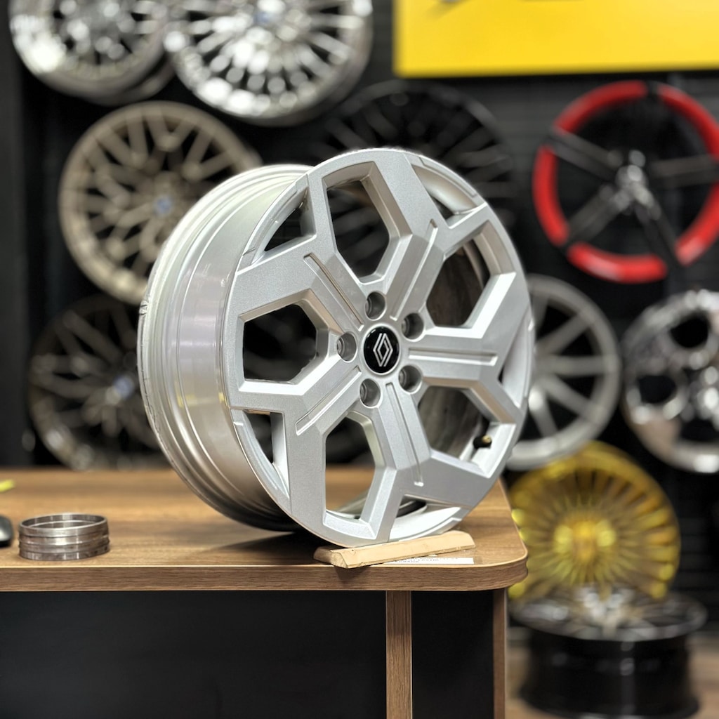 ORİJİNAL 18 inç 5x114.3 Renault Rafael Jant Takımı 2. El - 3