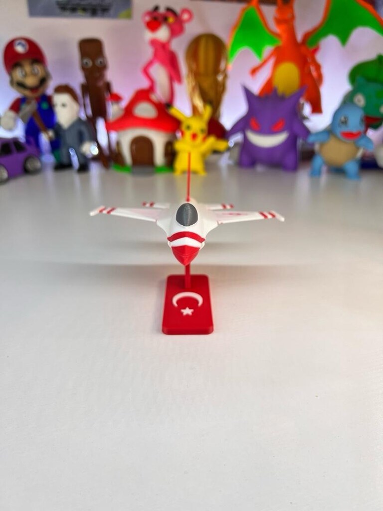 TÜRK Yıldızları Gösteri Uçağı F-16 - 3