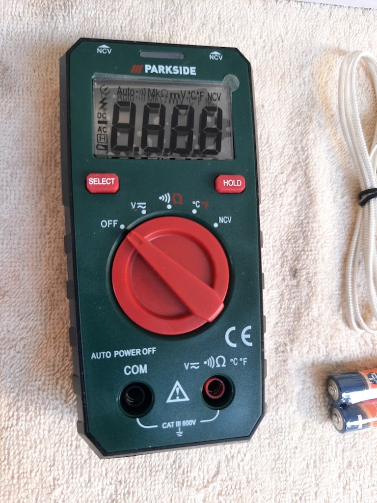 PARKSİDE DİJİTAL MULTİMETRE (GERMANY) - 9