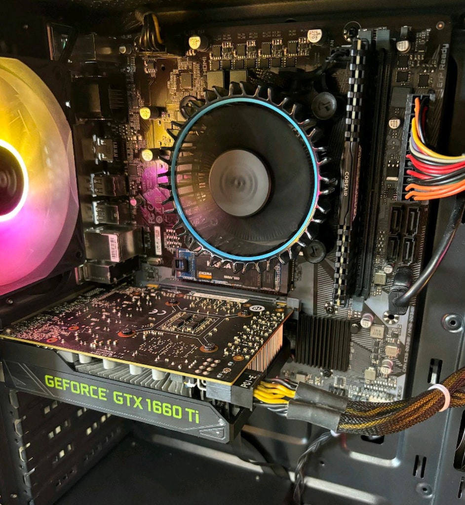 İ3 13100, 6GB GTX1660 Tİ GEFORCE EKRAN KART, 8GB RAM, 240GB M2 SSD - 4
